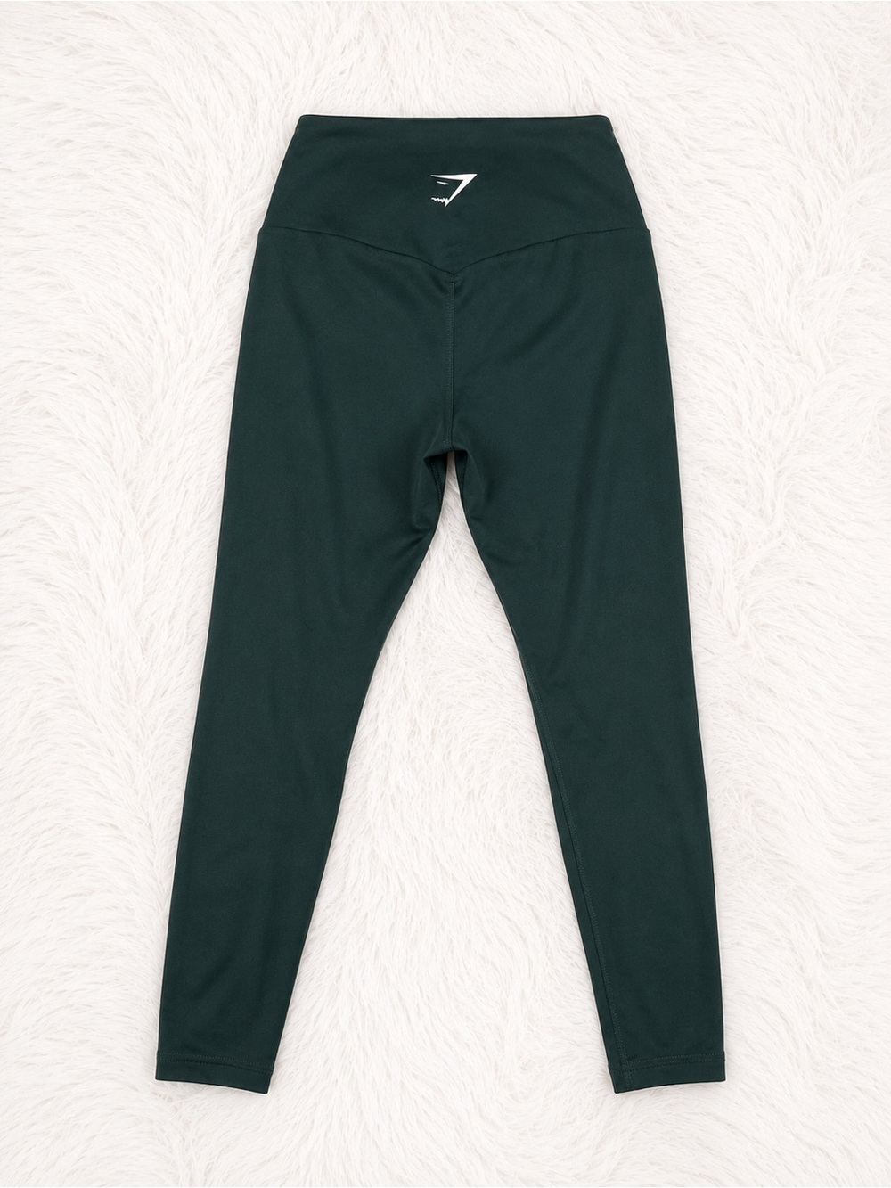 Gymshark Elevate High Waisted Leggings Forest Green Size Small Athletic Yoga - Picture 2 of 3